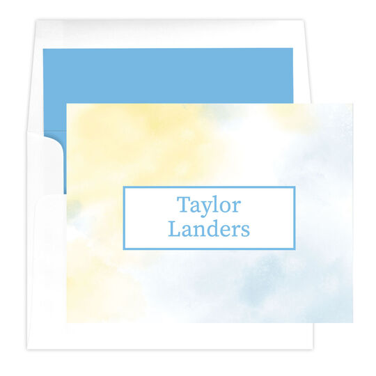 Landers Tie-Dye Folded Note Cards